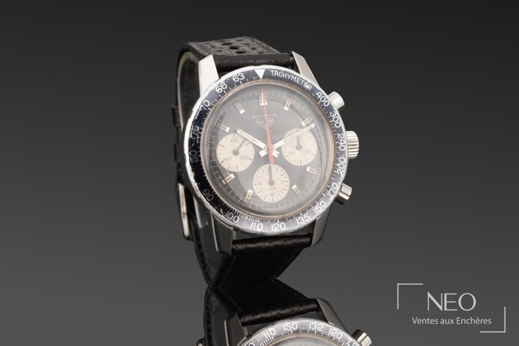 Montre HEUER Autavia à cadran Panda