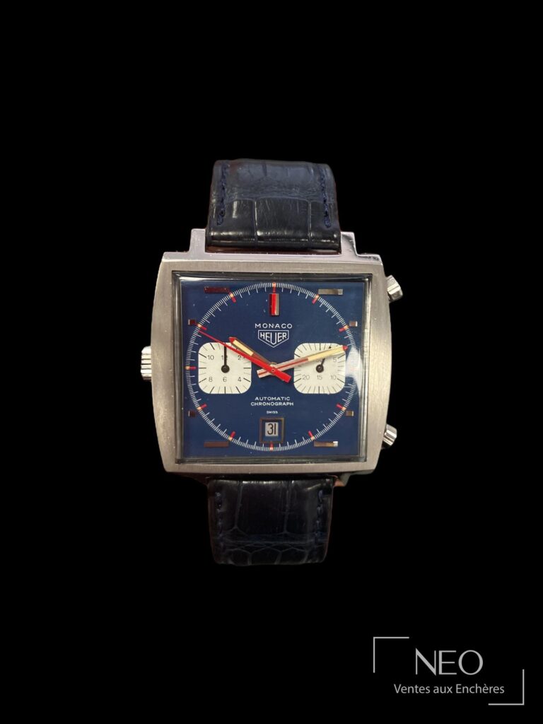 Montre Heuer Monaco en acier