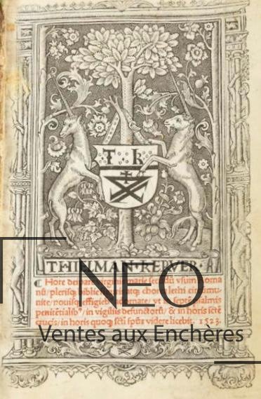 Heures imprimées, Hore Deipare Virginis Marie, Thielman Kerver, 1523