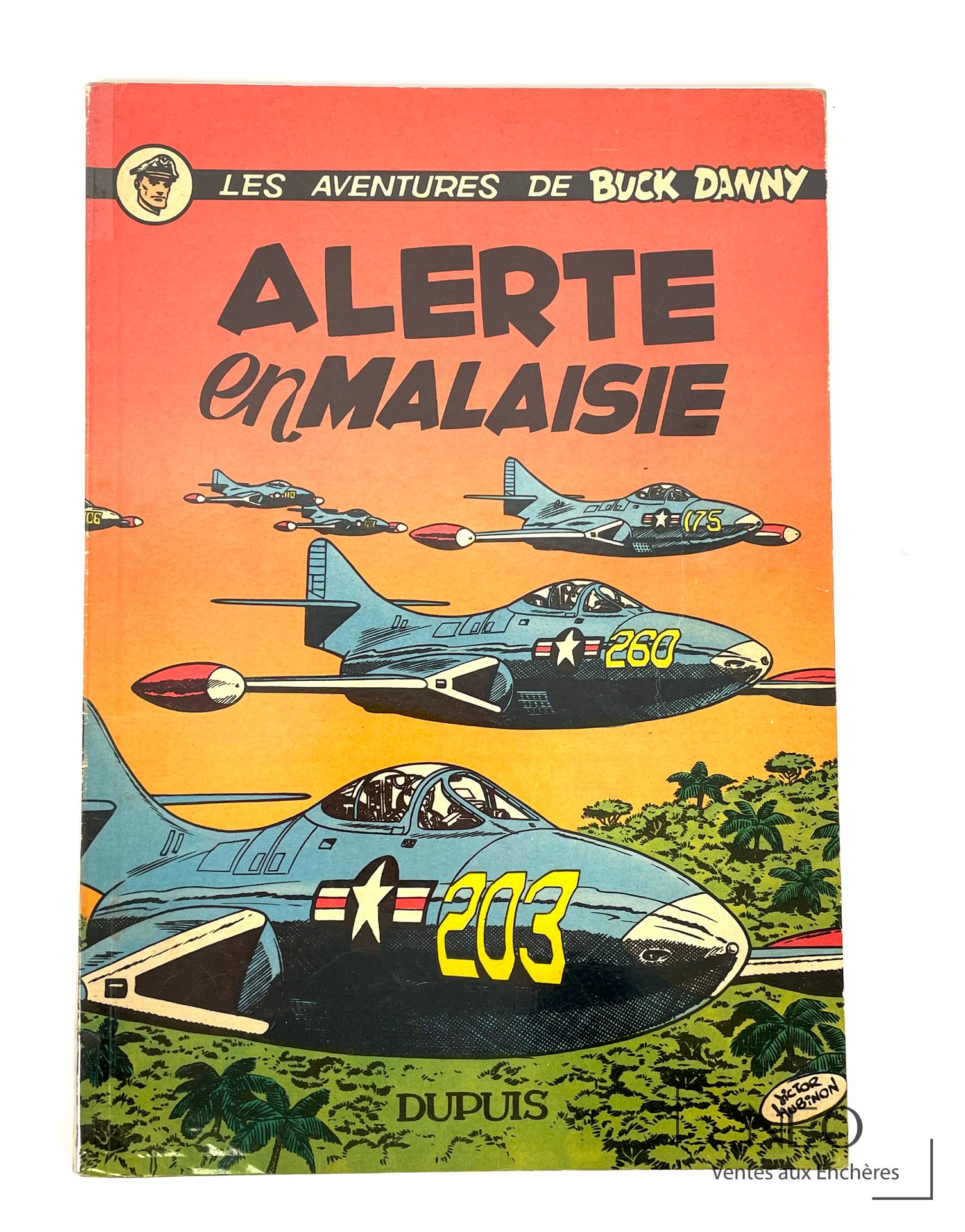 Couverture de l'album Buck Danny « Alerte en Malaisie » de Hubinon