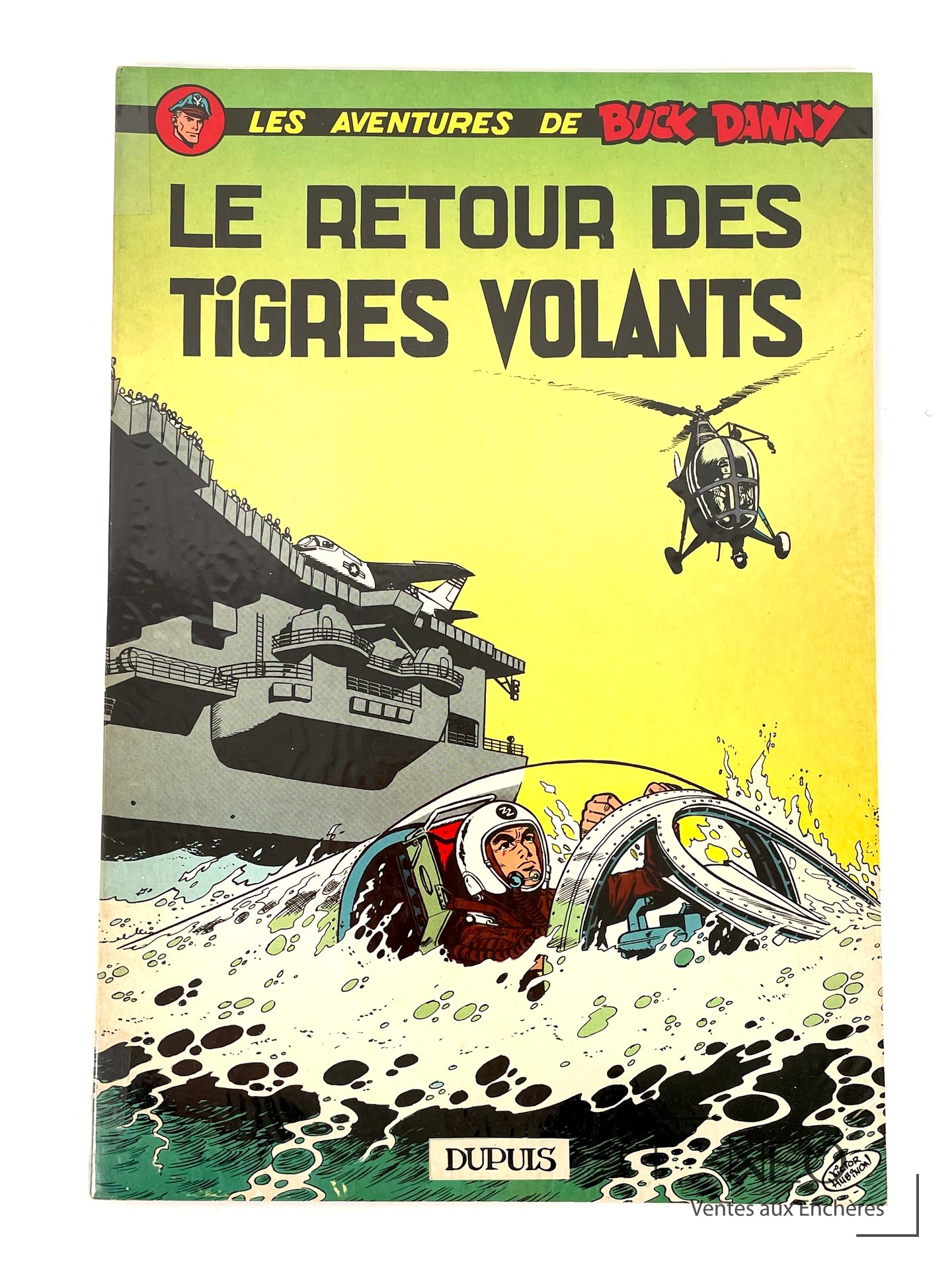 Couverture de l'album Buck Danny « Le retour des tigres volants » de Hubinon