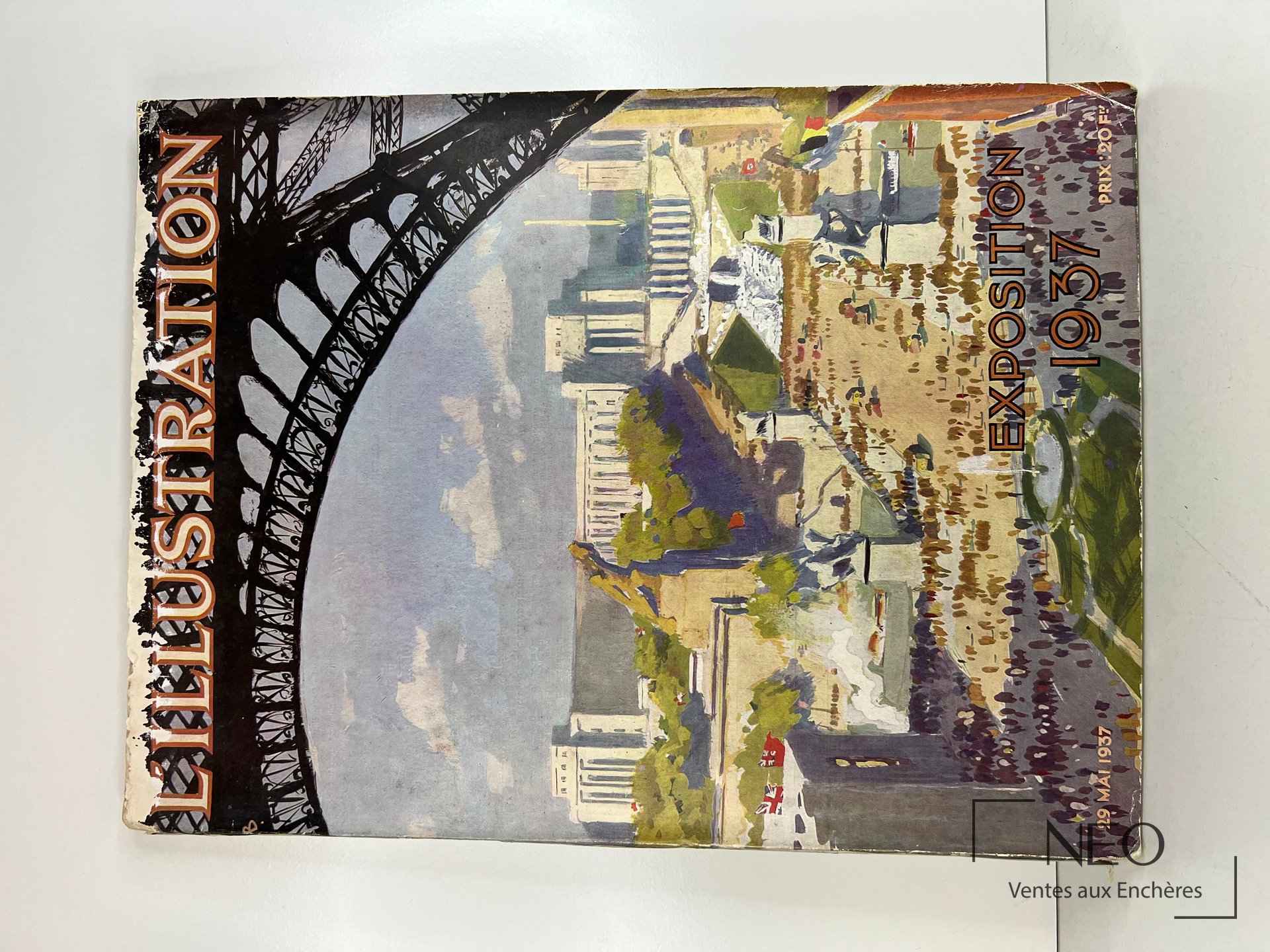 Couverture illustrée de L'Illustration