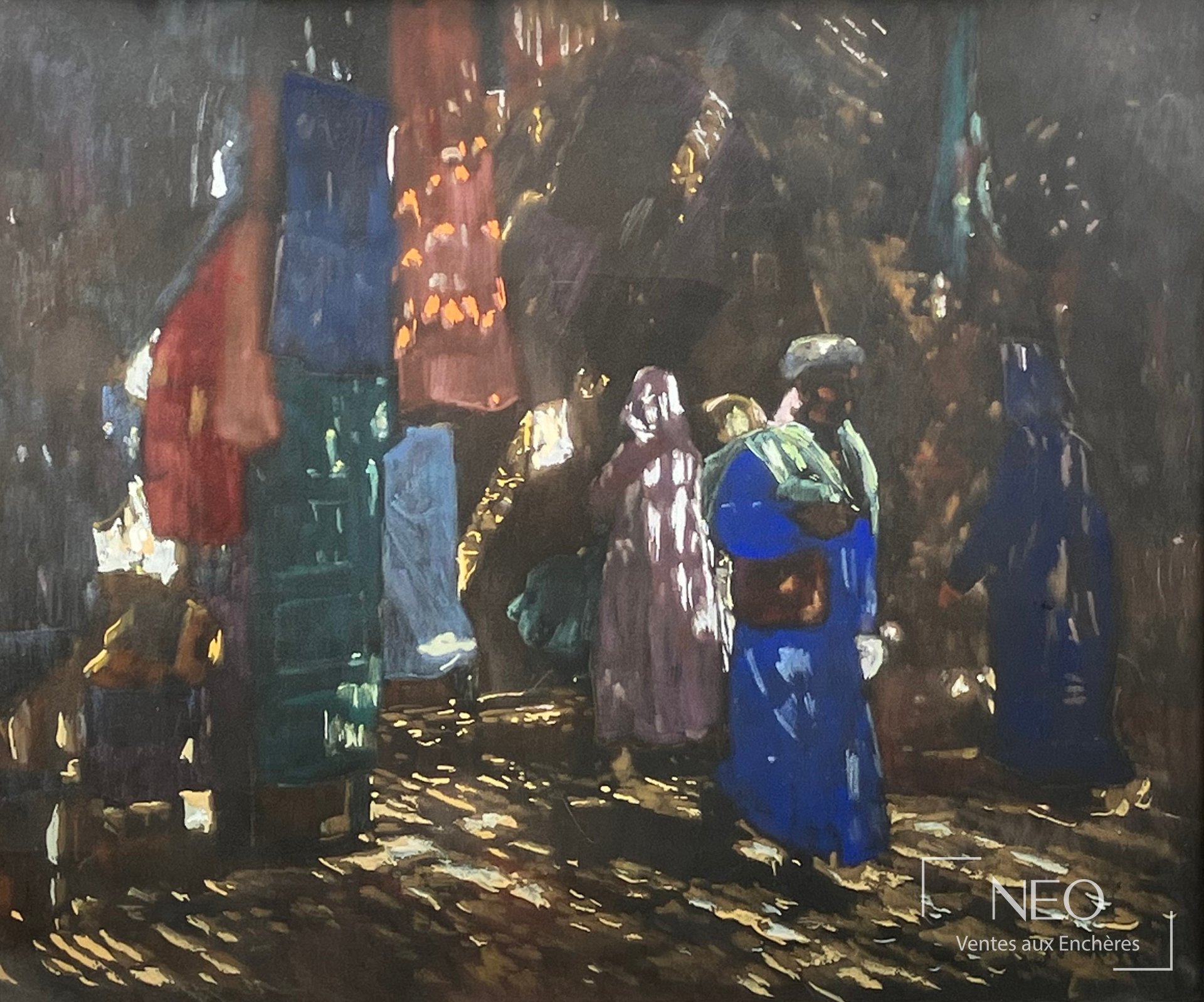 Vue du Souk de Jacques Majorelle