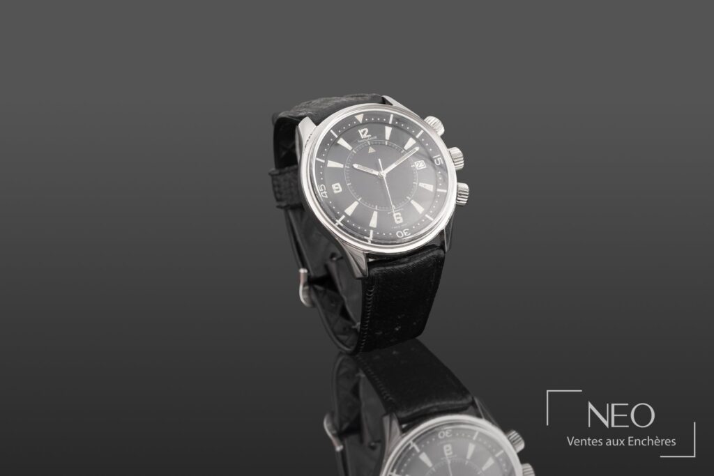 Montre Jaeger LeCoultre Mémovox Polaris en acier