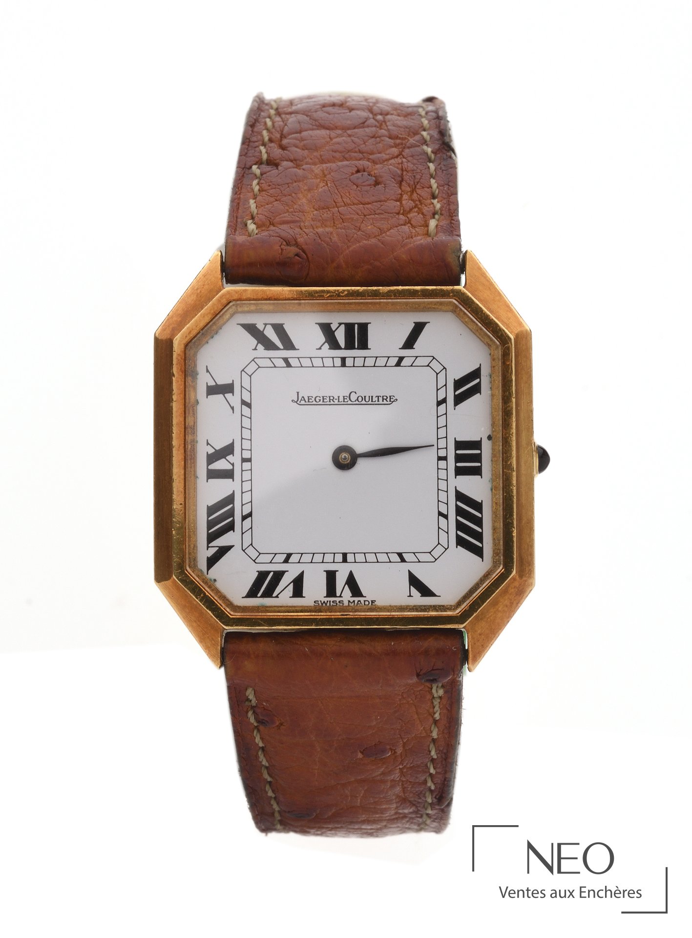 Jaeger-LeCoultre montre-bracelet octogonale en or jaune 18 carats