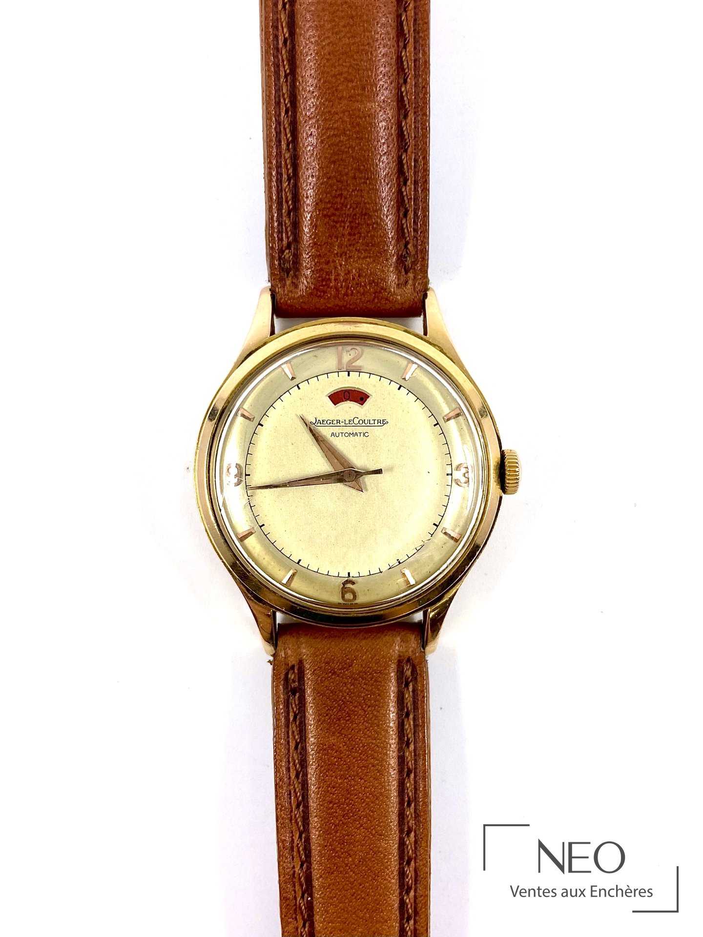 Jaeger-LeCoultre montre de ville en or jaune 18 carats, automatique