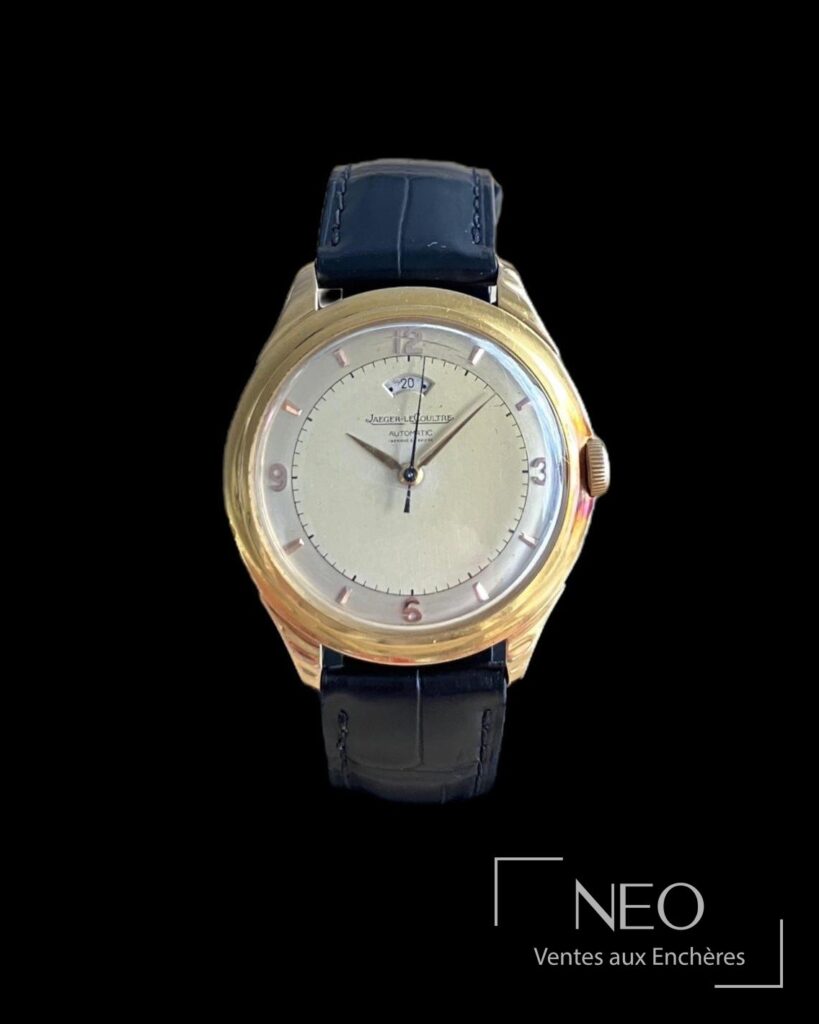 Montre Jaeger-LeCoultre ronde en or jaune
