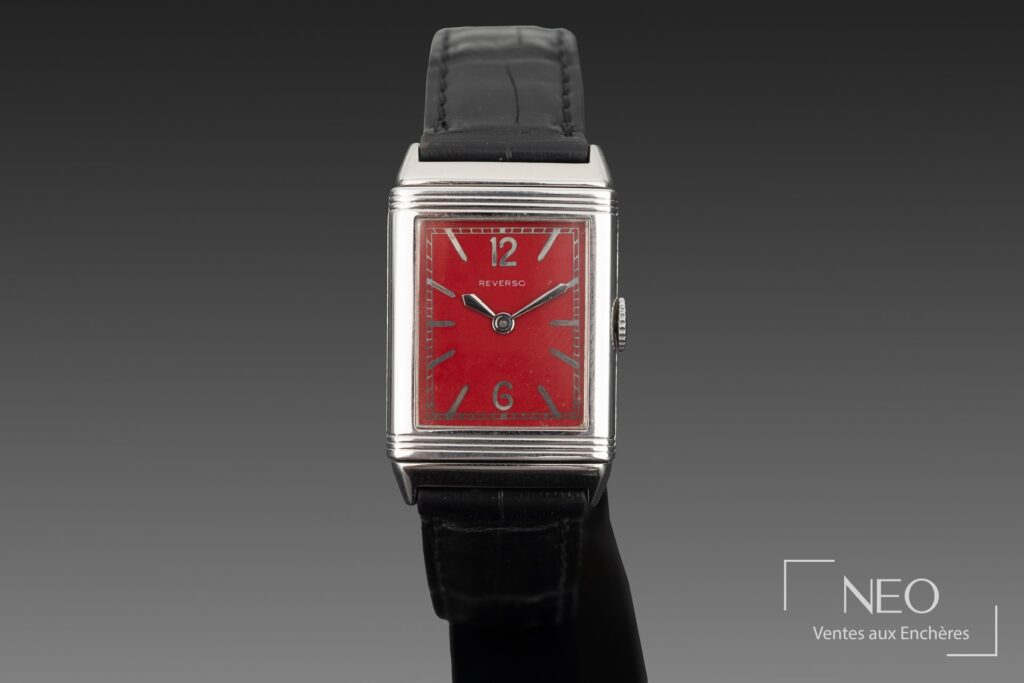Montre Jaeger LeCoultre Reverso en acier