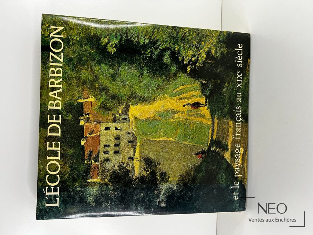 Couverture illustrée du livre de Jean Bouret sur l’école de Barbizon