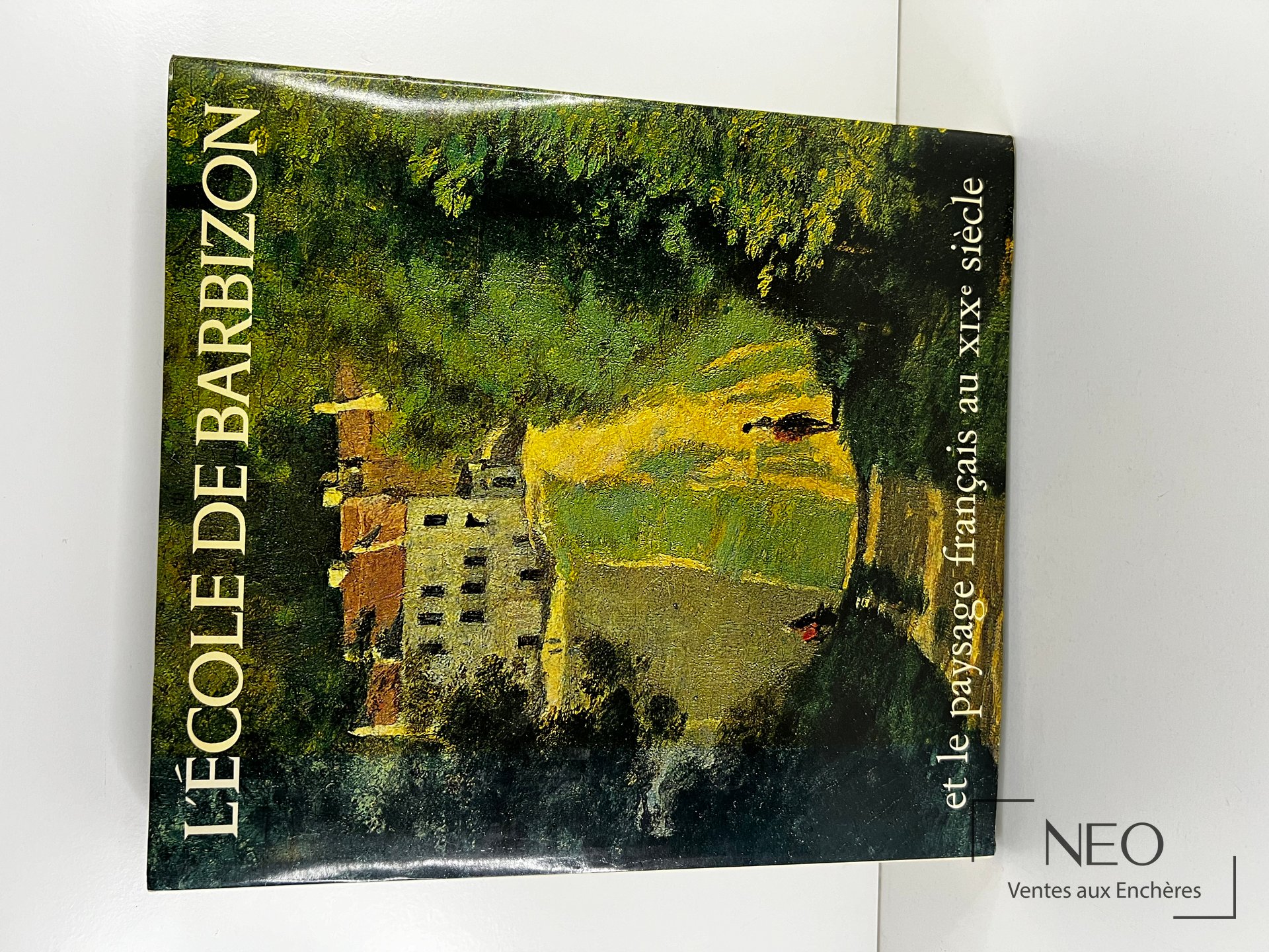 Couverture illustrée du livre de Jean Bouret sur l’école de Barbizon