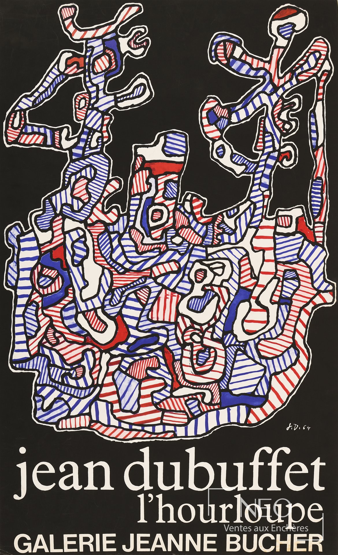 Affiche Jean Dubuffet