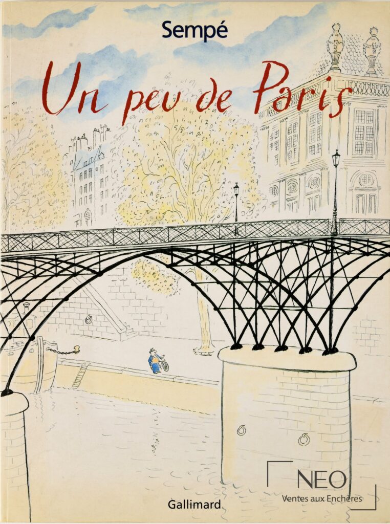 Couverture de l'album Un peu de Paris de Jean-Jacques Sempé