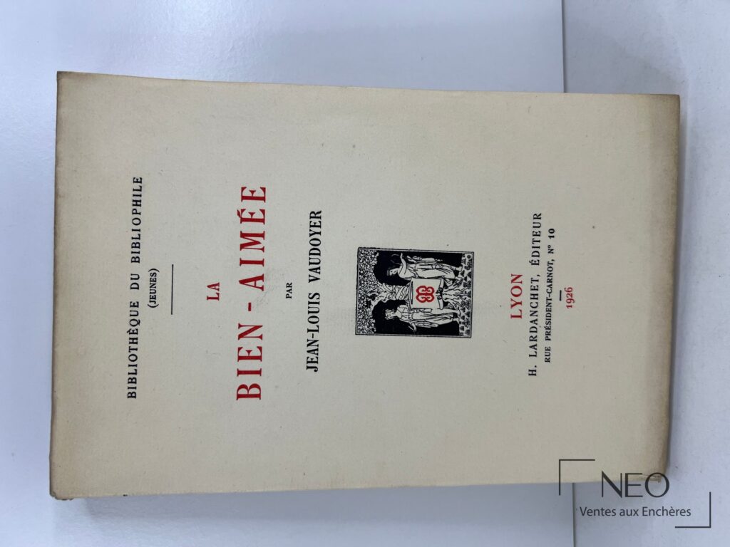 Couverture du livre La bien-aimée de Jean-Louis Vaudoyer