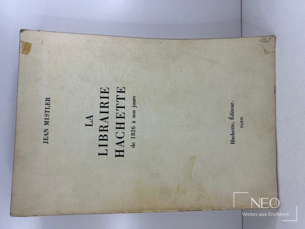 Couverture brochée de La Librairie Hachette de 1826 à nos jours