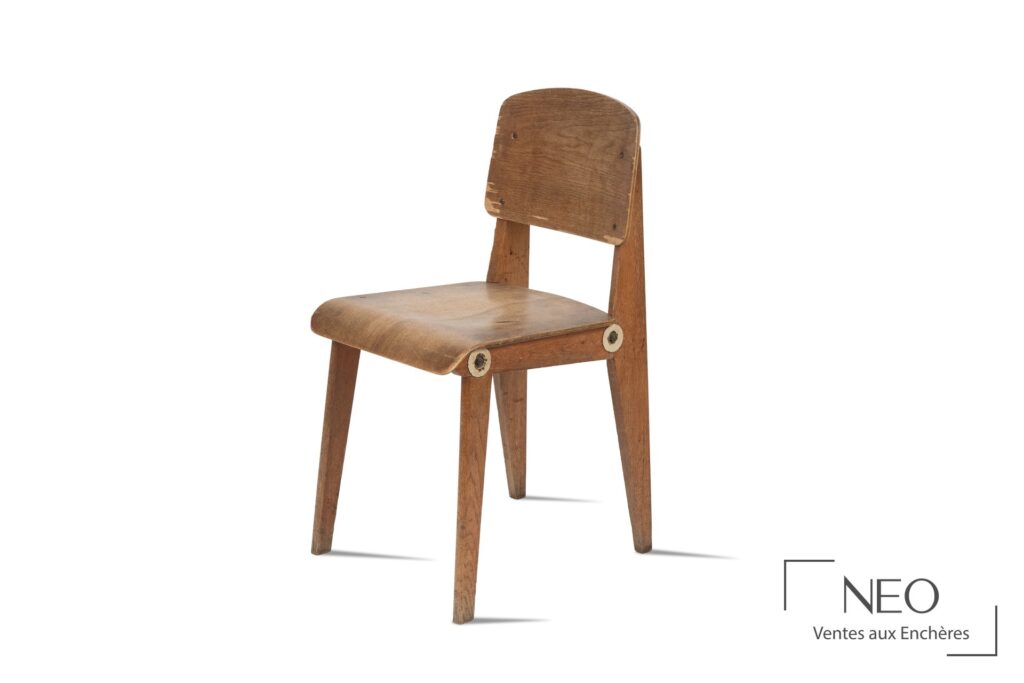 Chaise démontable en chêne