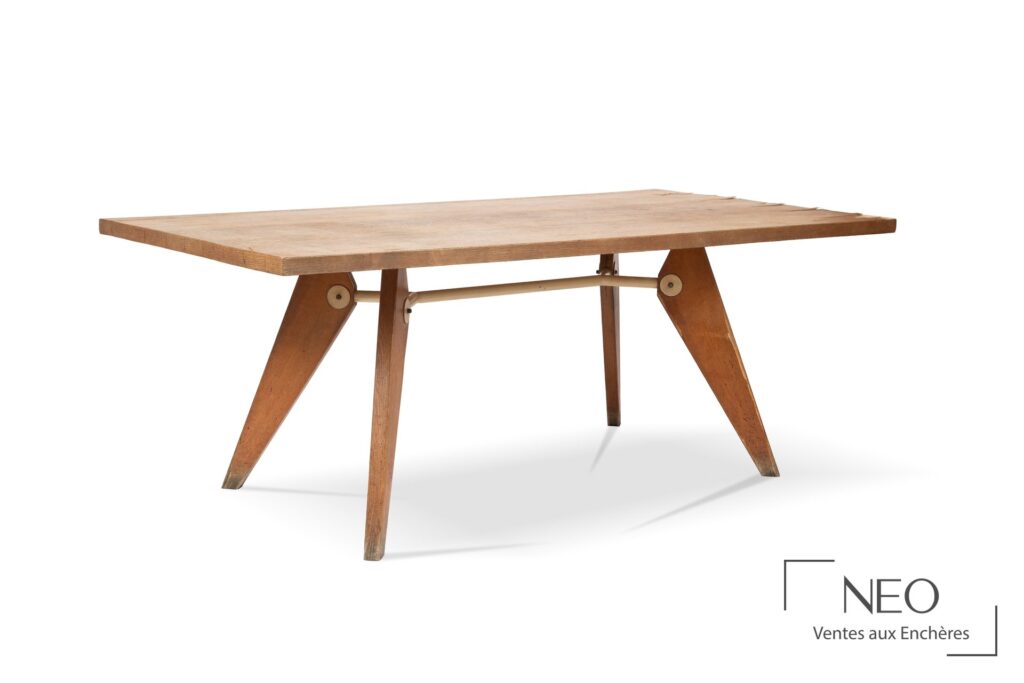 Table de salle à manger démontable en chêne