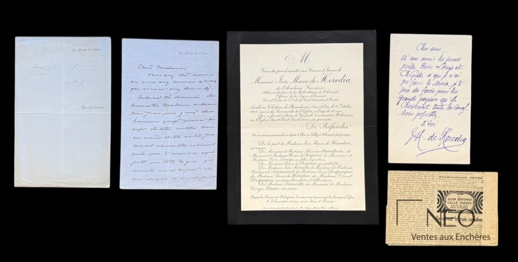 Ensemble de documents manuscrits