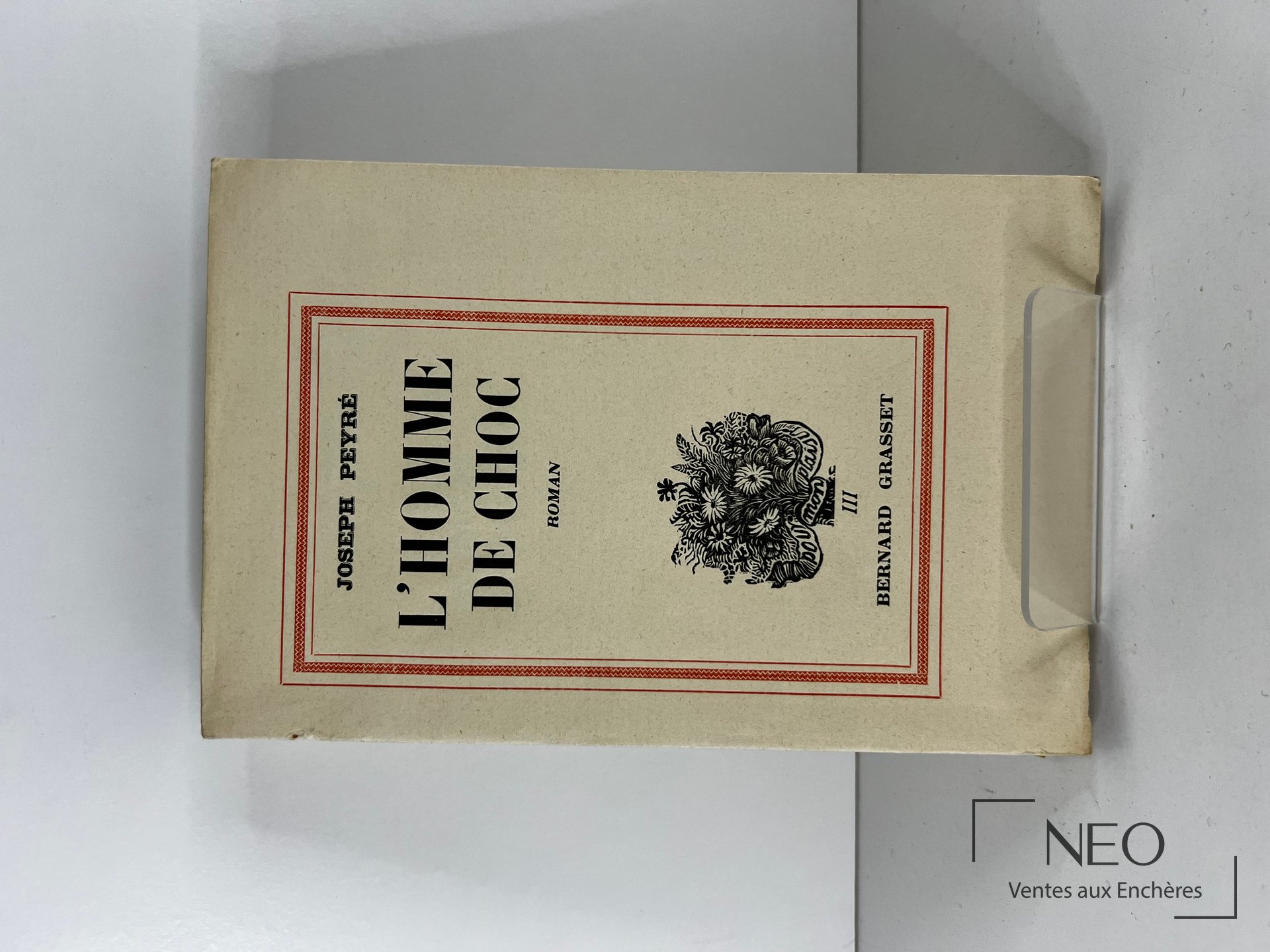 Couverture de L'homme de choc de Joseph Peyré