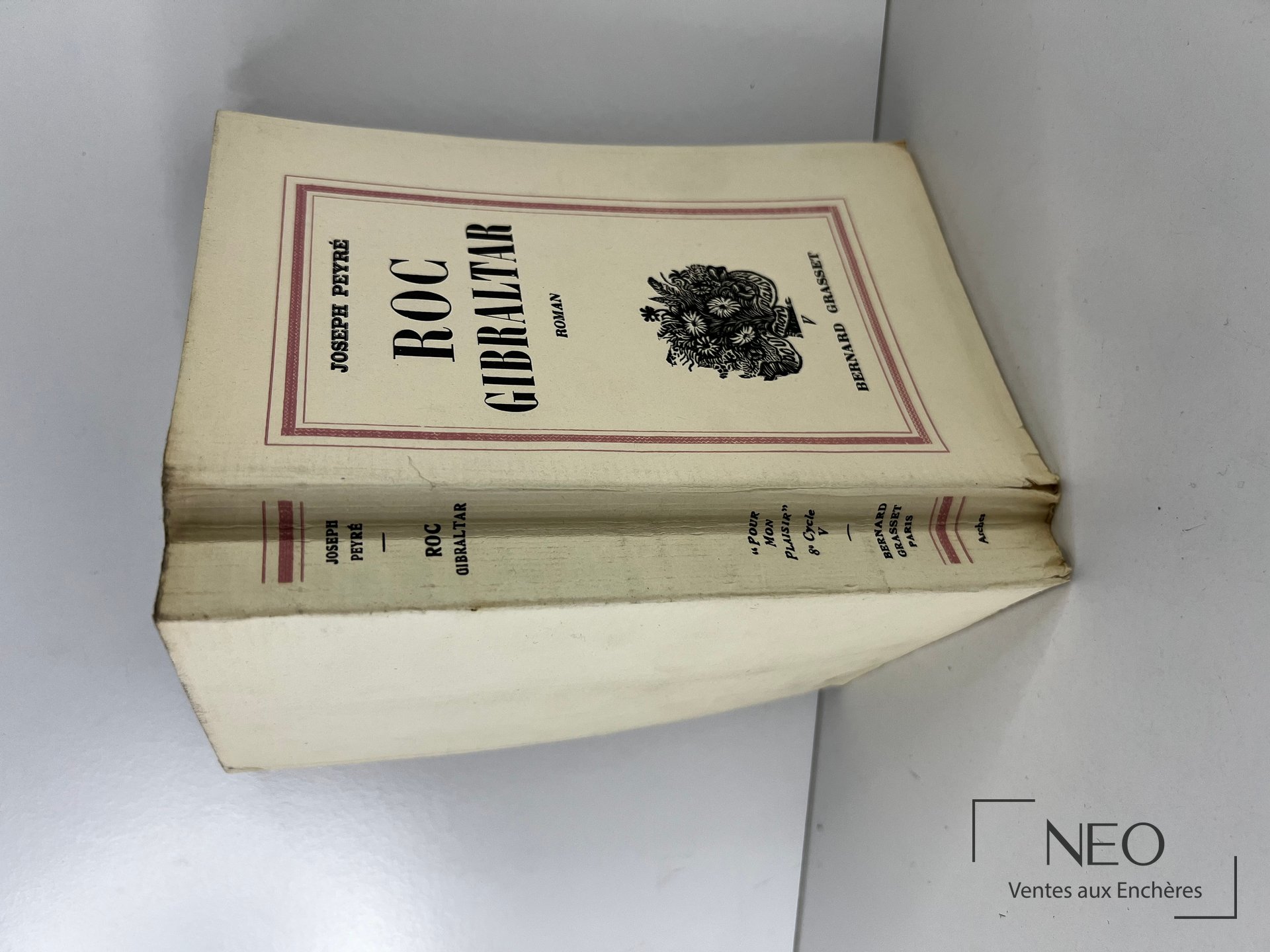 Couverture de Roc Gibraltar de Joseph Peyré