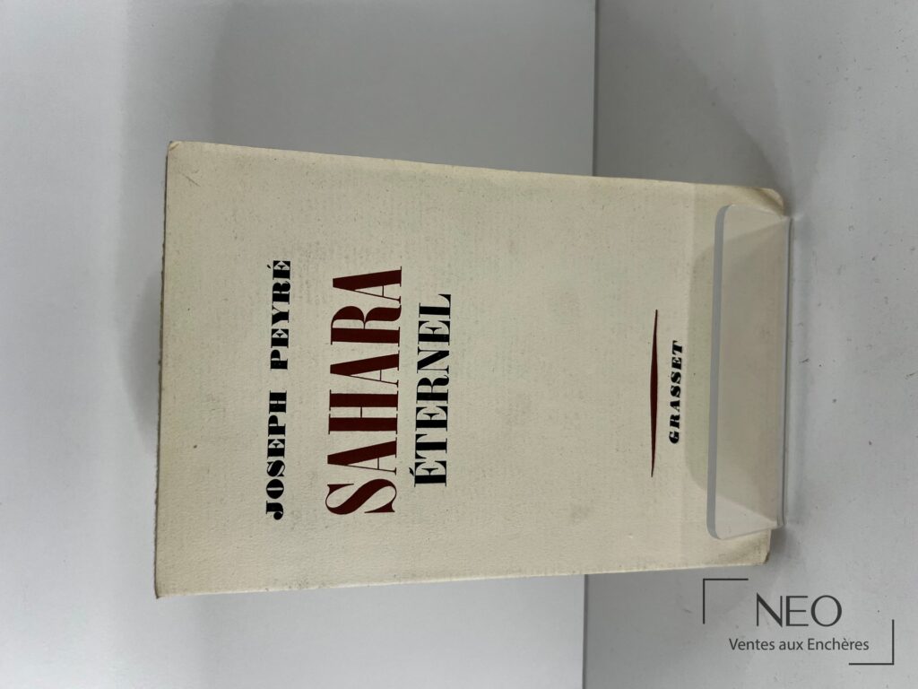 Couverture de Sahara éternel de Joseph Peyré