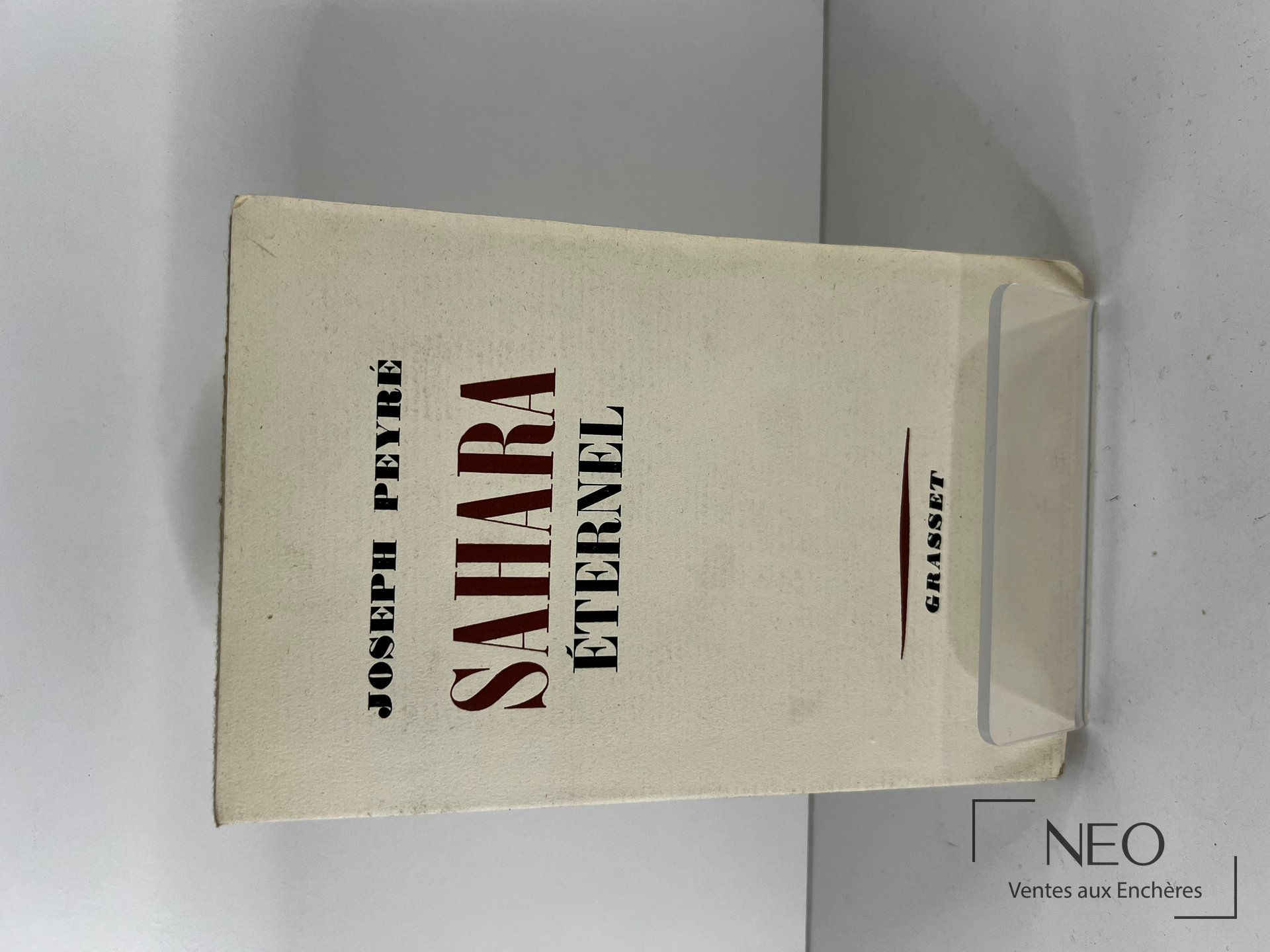Couverture de Sahara éternel de Joseph Peyré