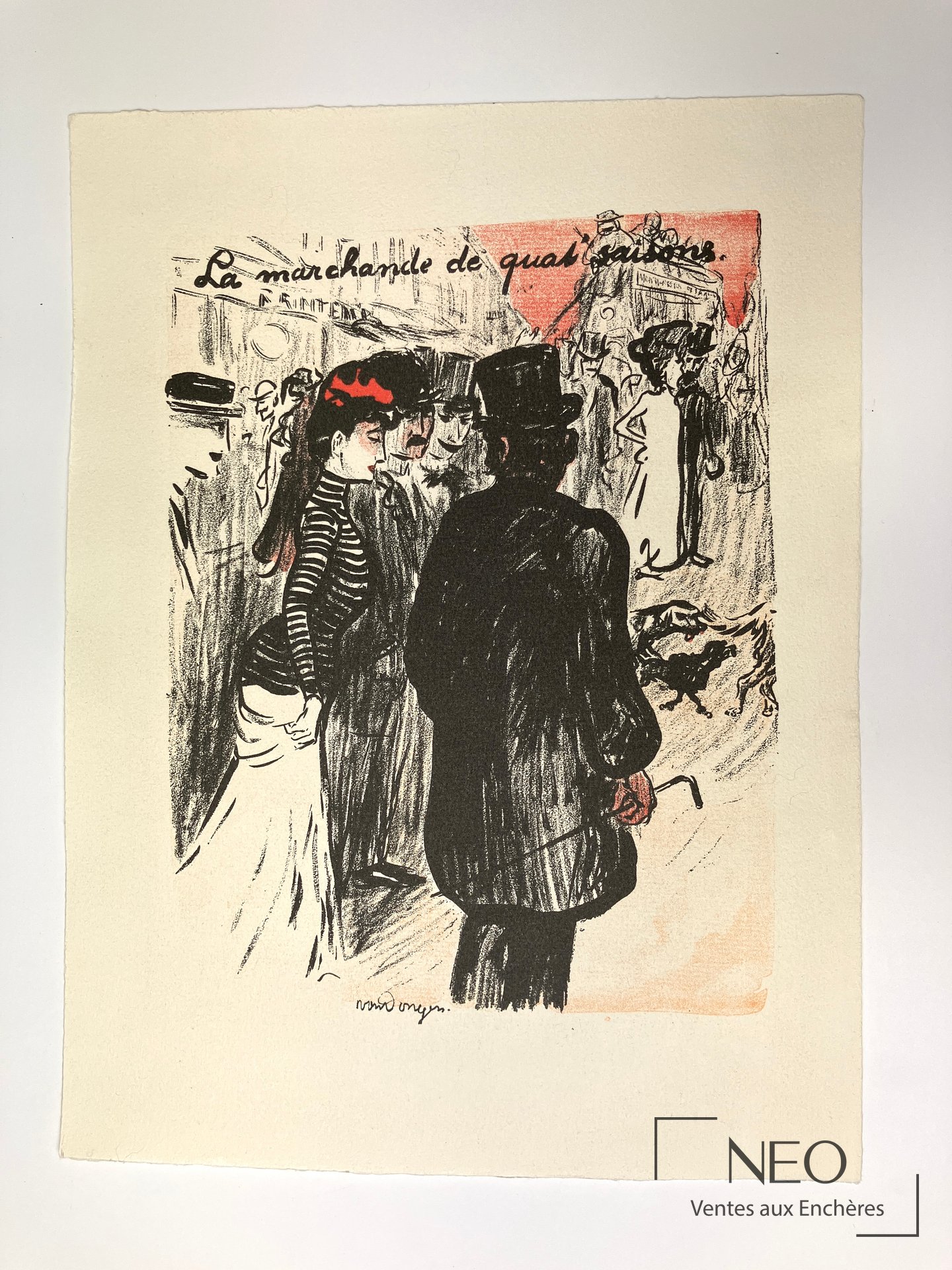 D’après Kees VAN DONGEN, ensemble de lithographies en couleurs