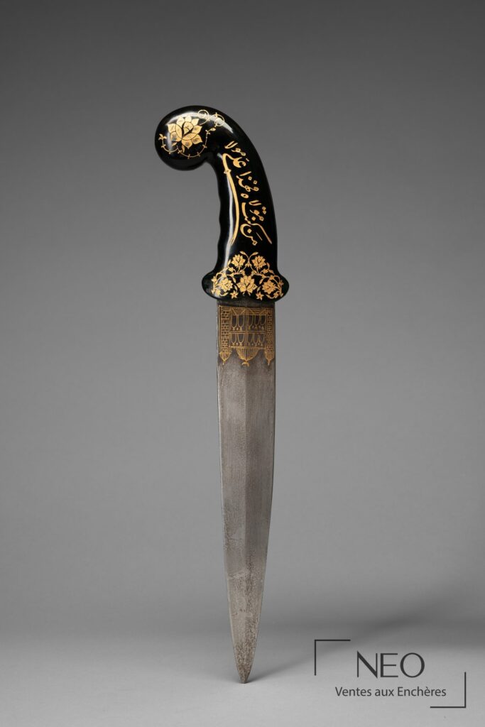 Khanjar de style Ottoman en vue de face