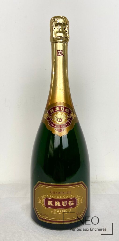 Bouteille de champagne Krug Grande Cuvée Brut