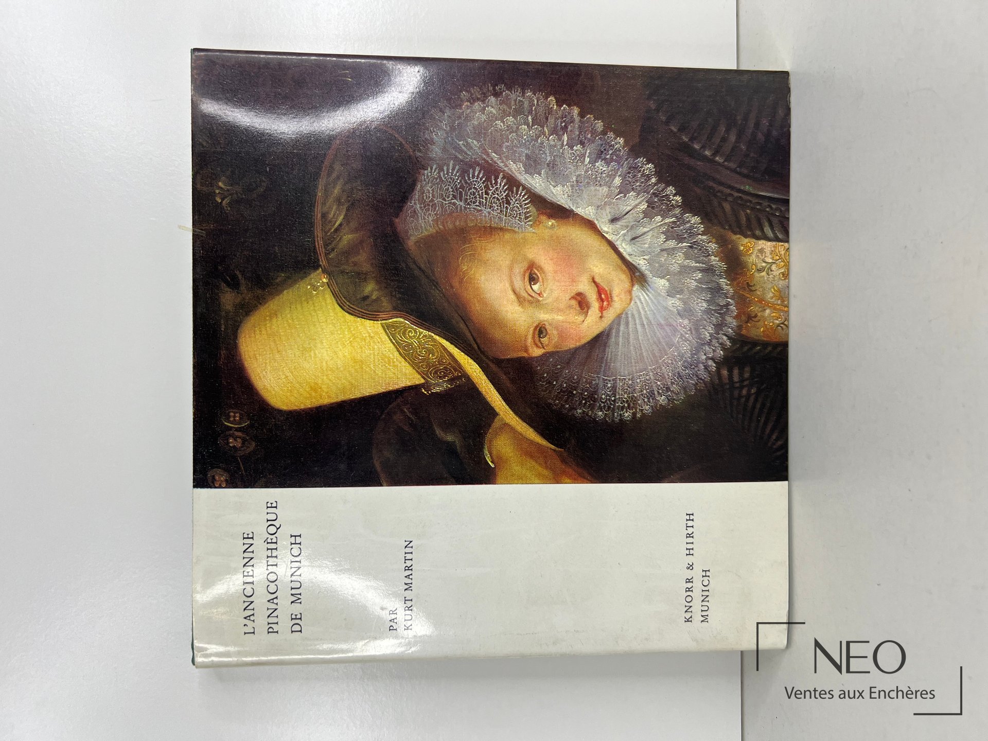 Couverture illustrée de L’Ancienne Pinacothèque de Munich par Kurt Martin