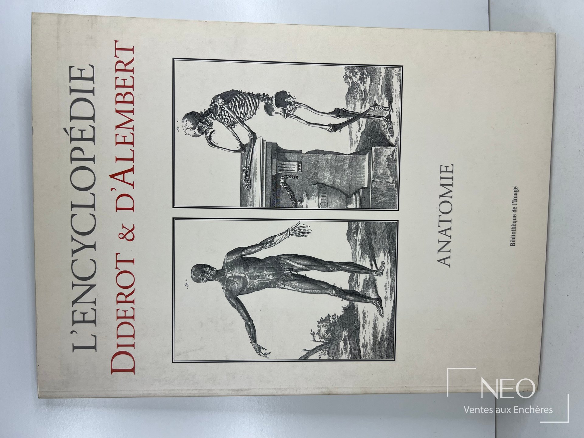 Couverture de L'Encyclopédie Diderot et d'Alembert