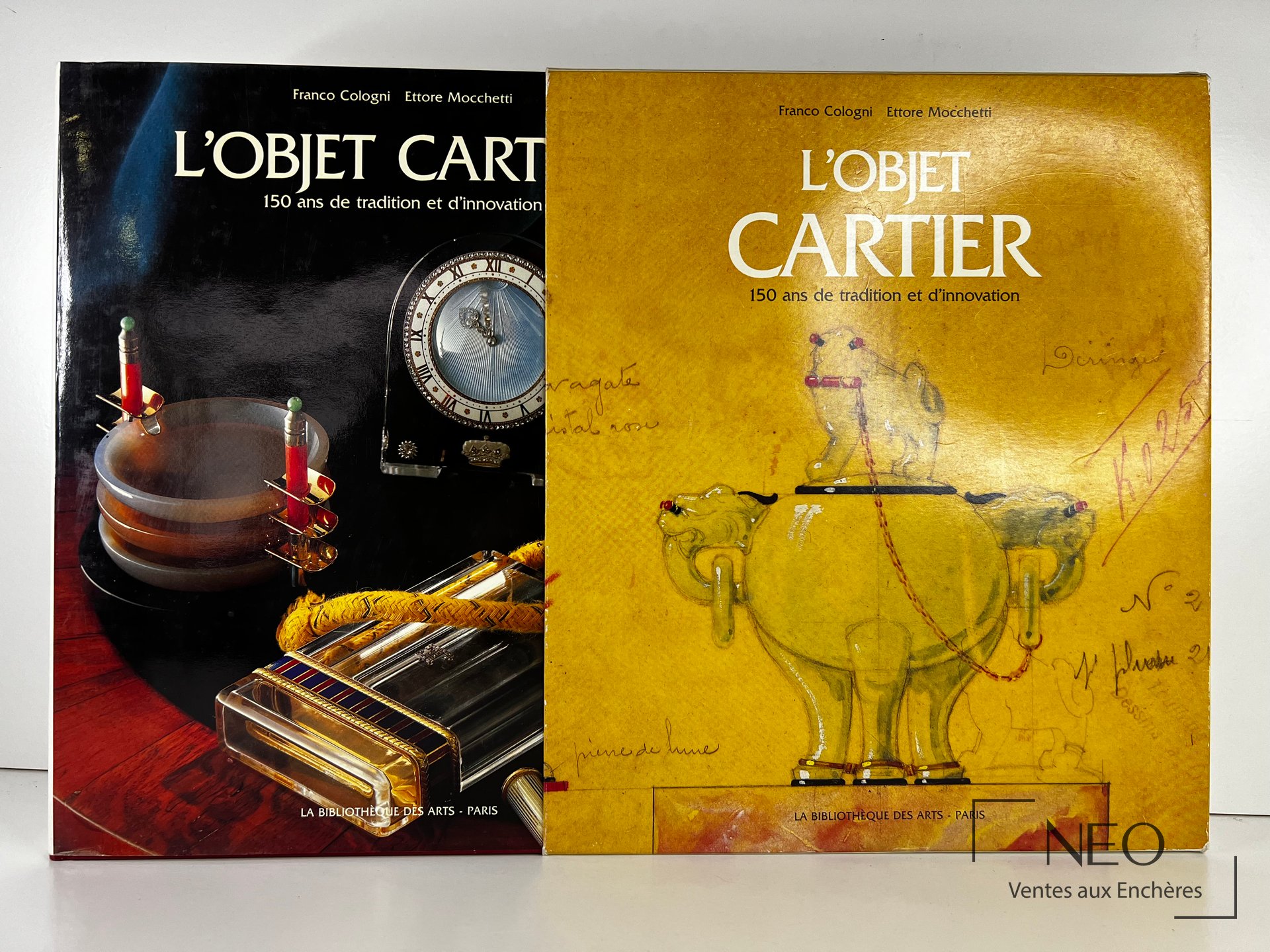 Couverture illustrée de l’ouvrage L’objet Cartier sous son coffret