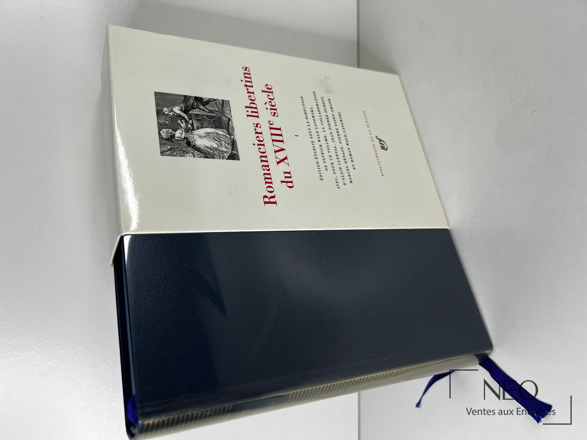 Couverture de Romanciers libertins du XVIIIe siècle