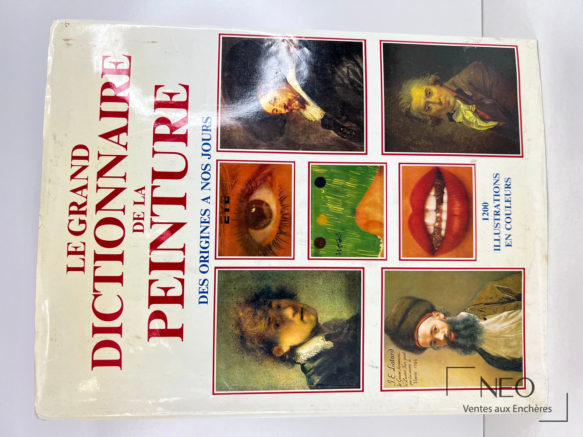 Couverture du Grand Dictionnaire De La Peinture avec jaquette illustrée