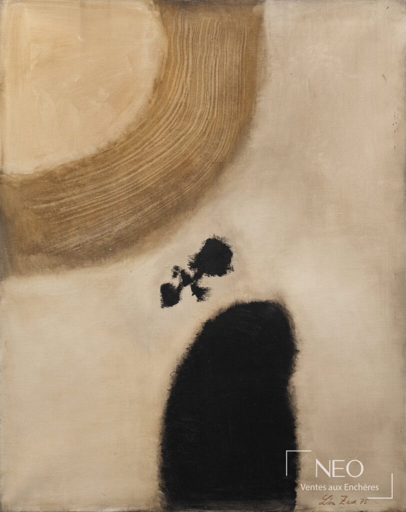 Composition abstraite de Léon Zack