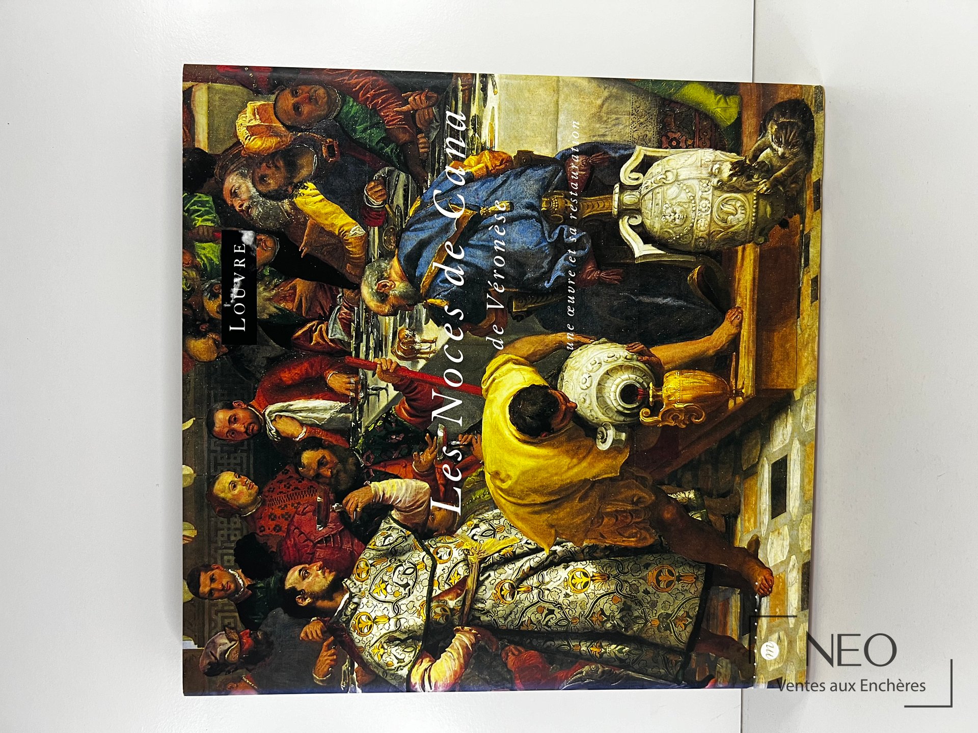 Couverture illustrée du livre Les noces de Cana de Véronèse