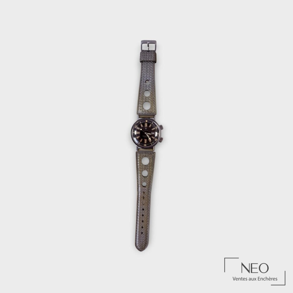 Montre LIP Nautic Ski Tropical complète avec bracelet tropic ancien