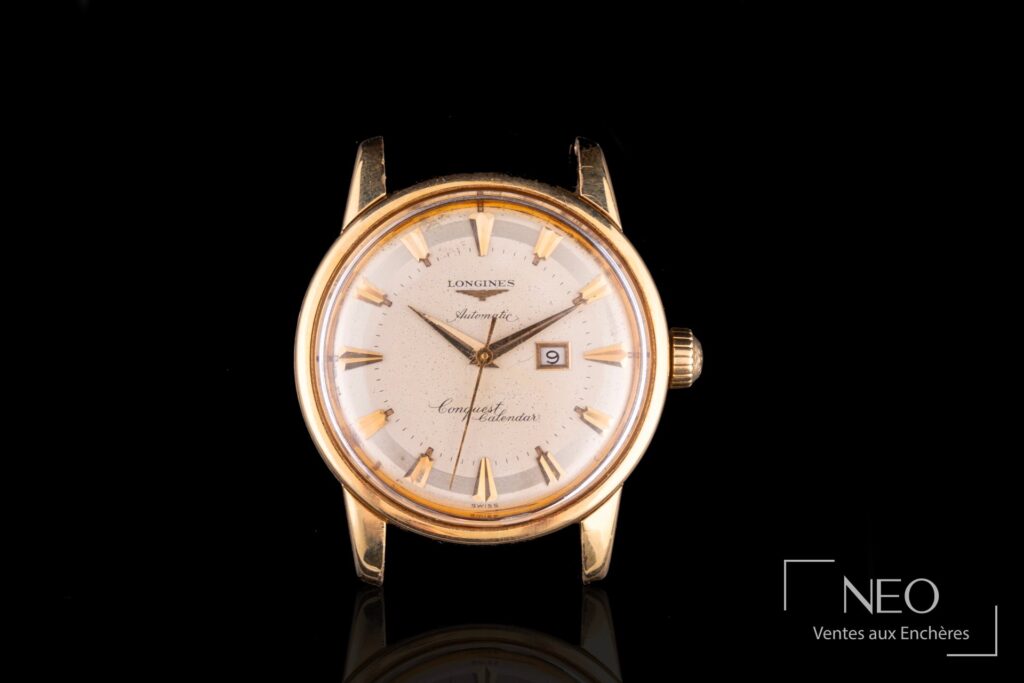 Montre Longines Conquest Luxe en or jaune