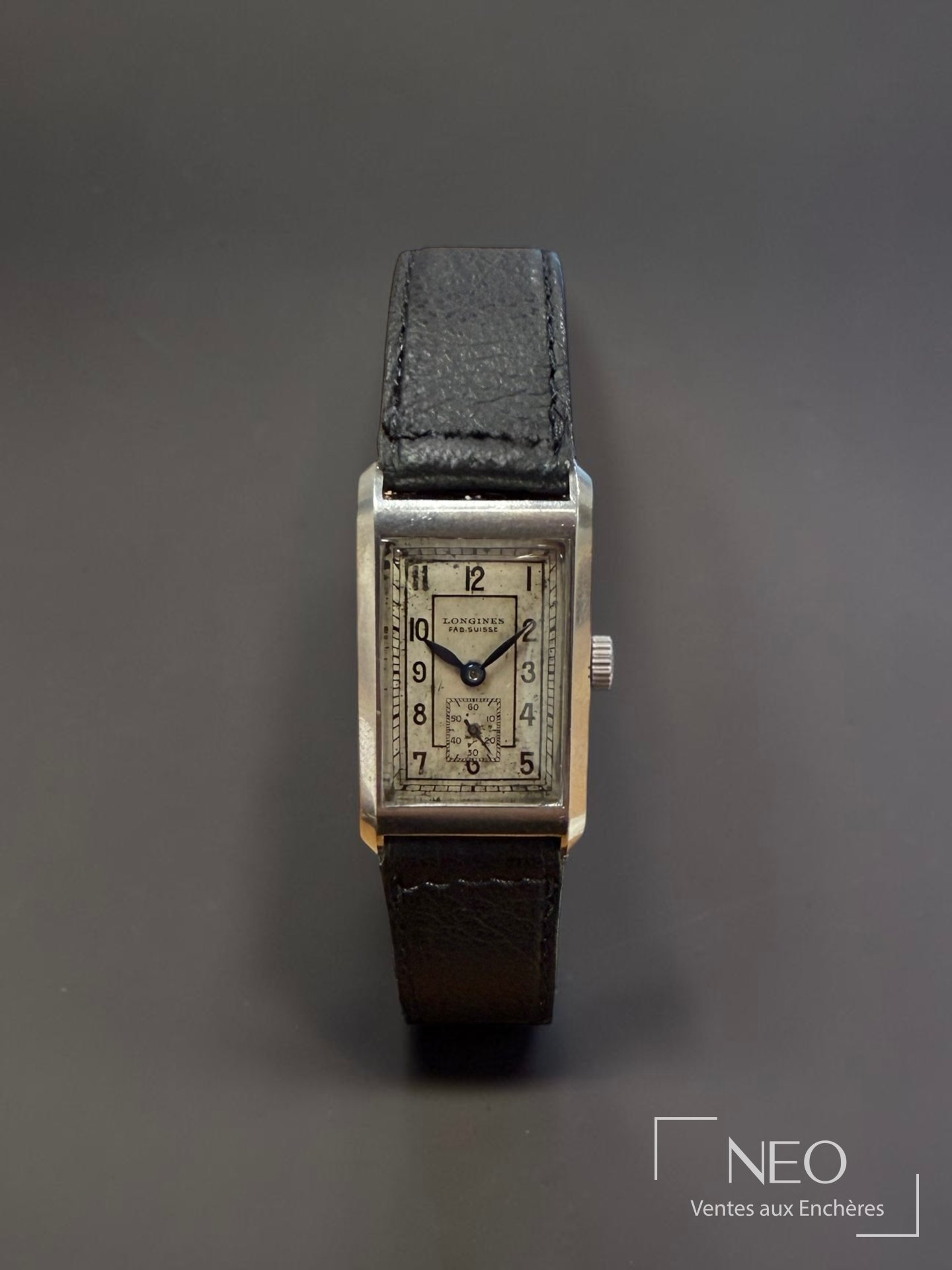 Montre bracelet LONGINES Tank rectangulaire