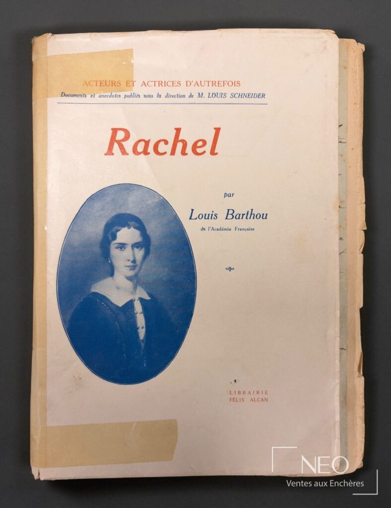 Couverture de Rachel de Louis Barthou