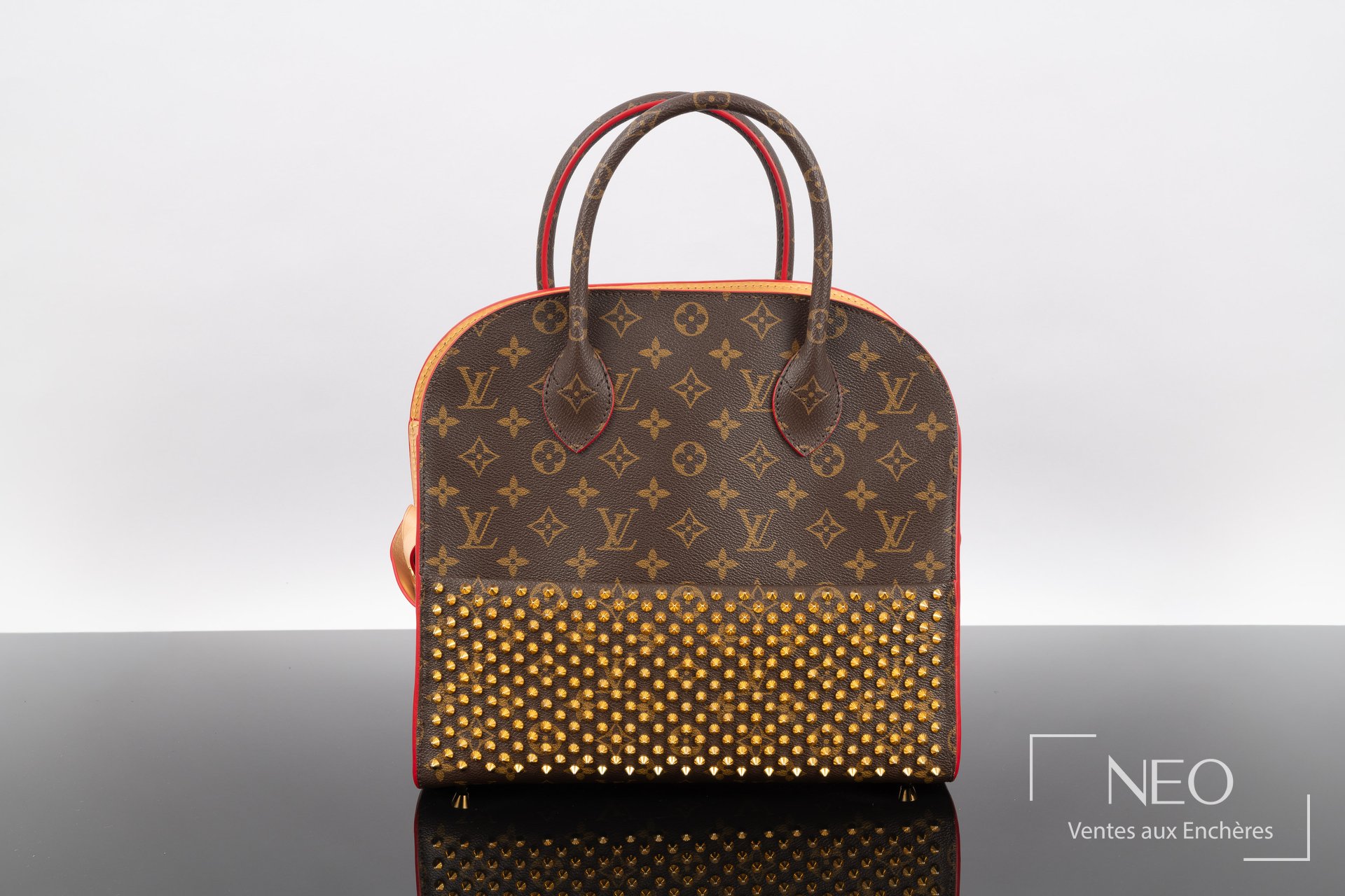 Louis Vuitton x Christian Louboutin sac à main édition limitée Celebrating Monogram 2014