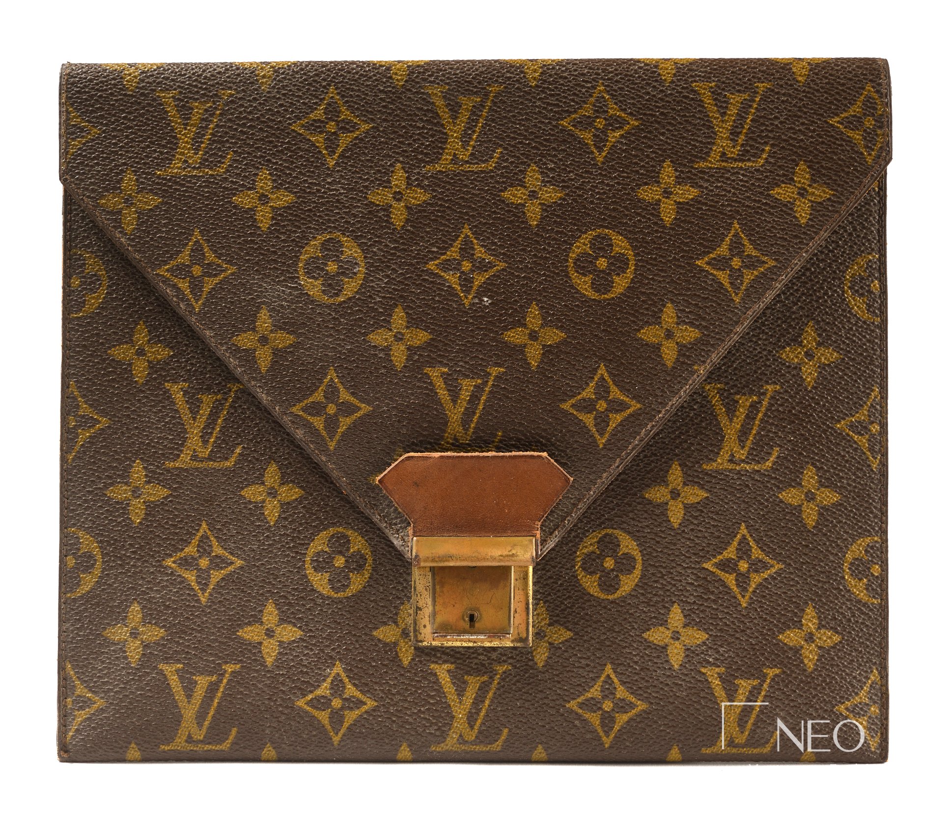 Pochette Louis Vuitton Monogram fermée