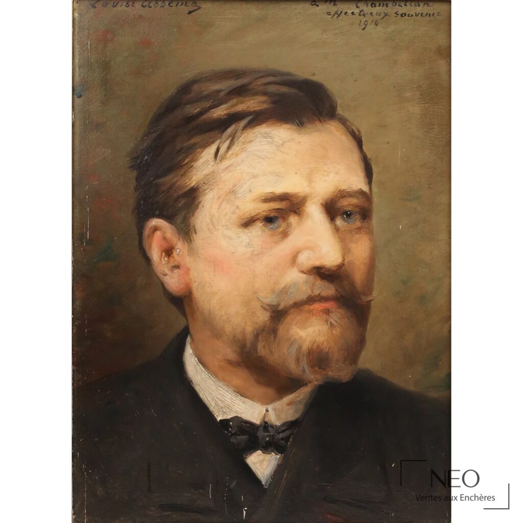Portrait d'homme de Louise Abbema