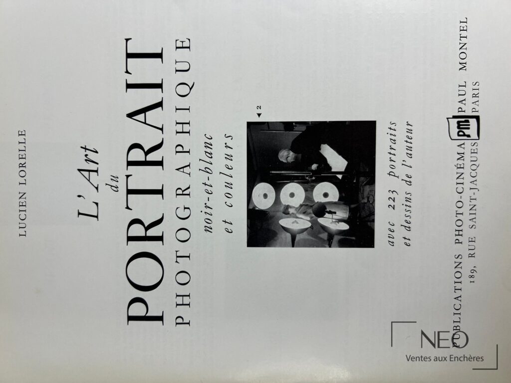 Couverture du livre L'Art du portrait photographique de Lucien Lorelle