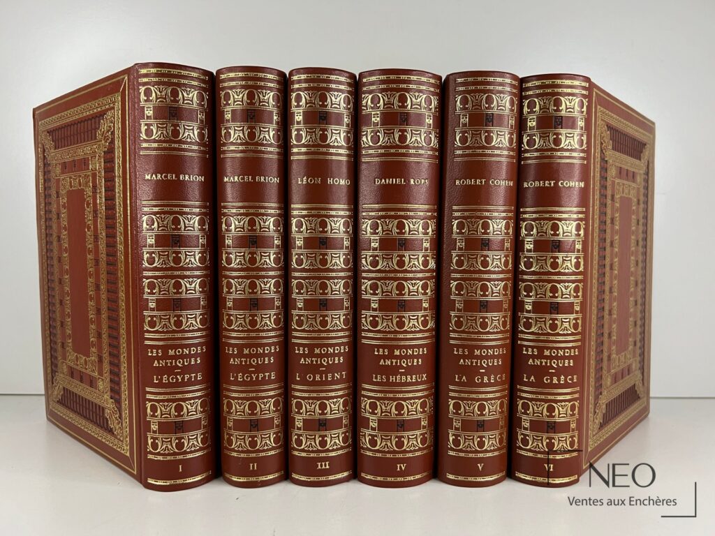 Six volumes reliés de Marcel Brion