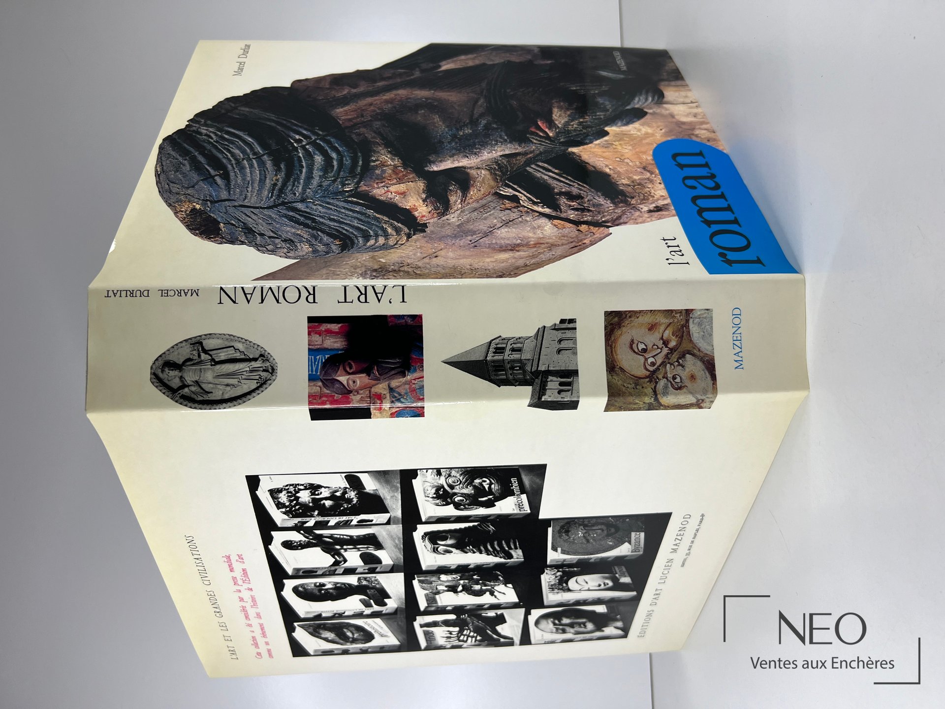 Marcel Durliat, L&rsquo;art Roman, ouvrage Mazenod de 1982