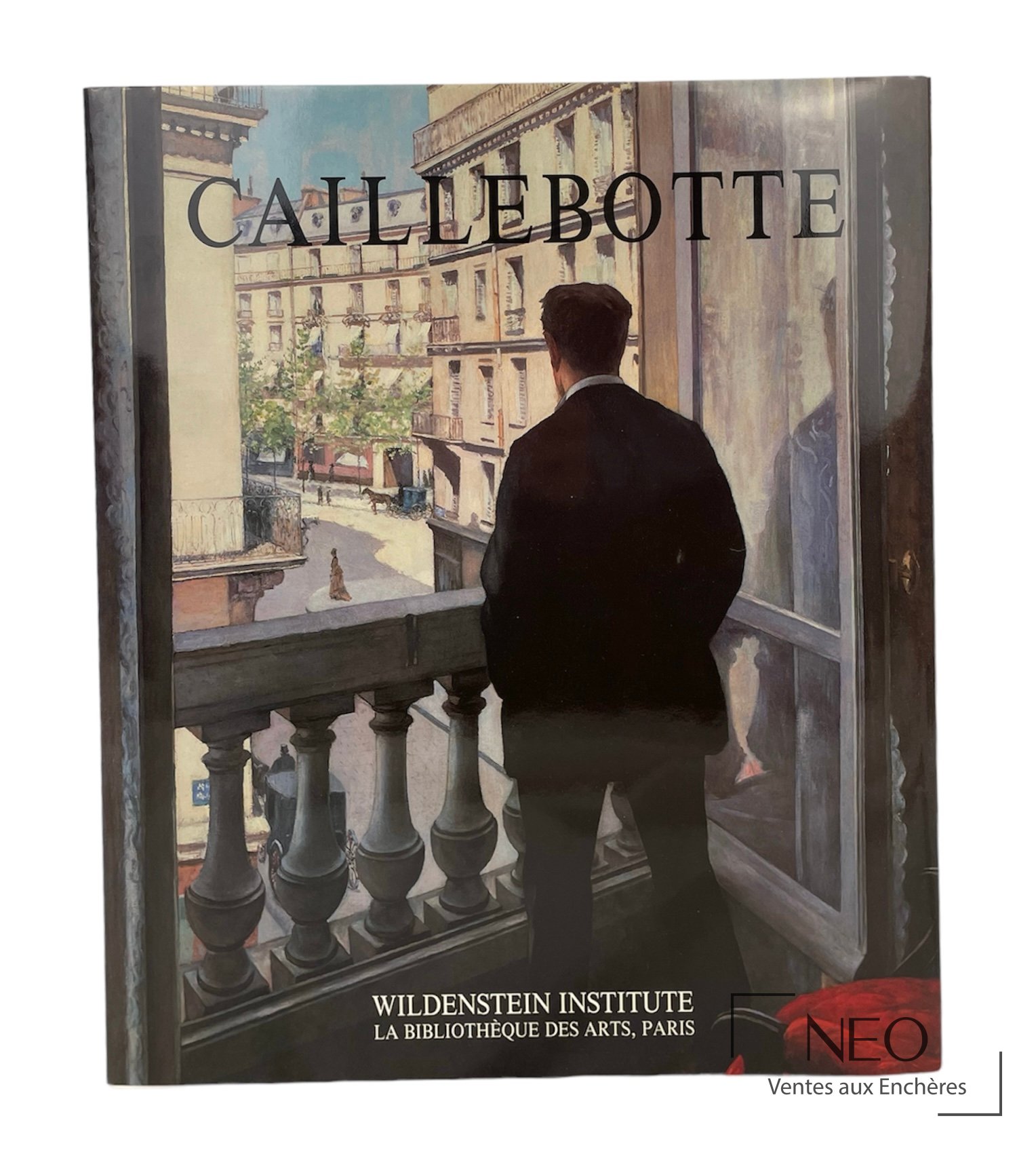 Couverture illustrée du catalogue Gustave Caillebotte