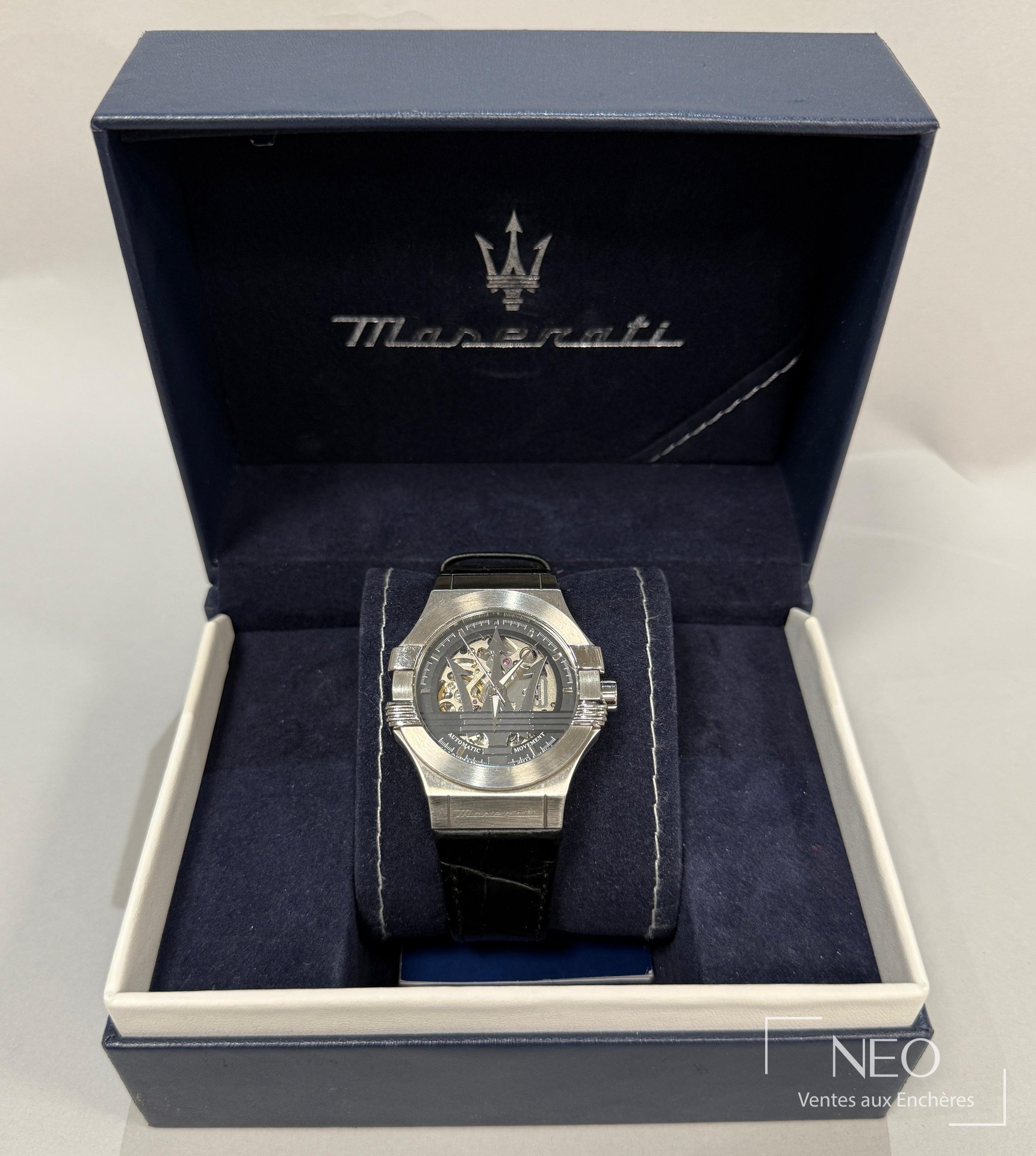 Montre Maserati dans son écrin d’origine