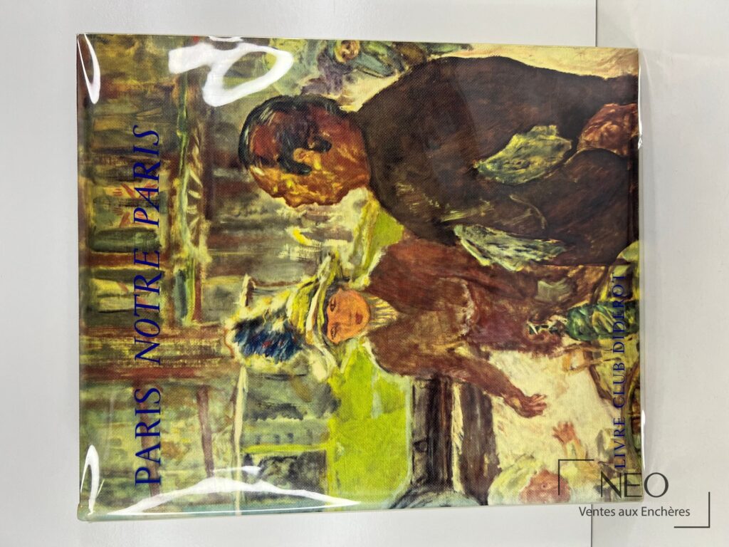 Couverture illustrée du livre Paris notre Paris de Maurice Bruzeau