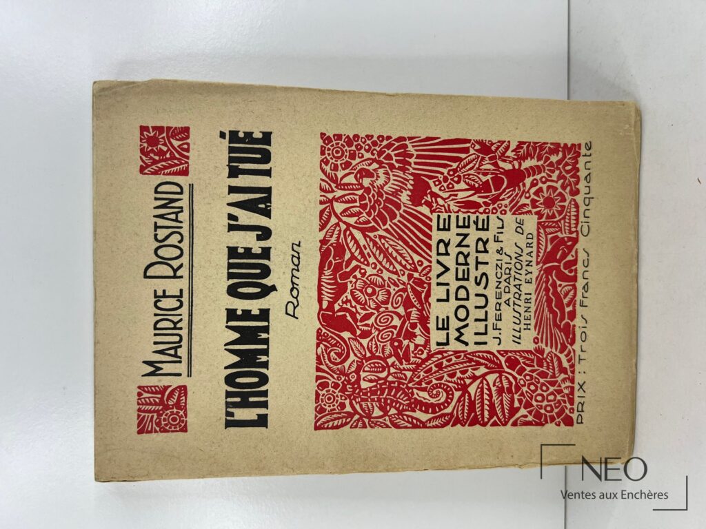 Couverture du livre L'homme que j'ai tué de Maurice Rostand