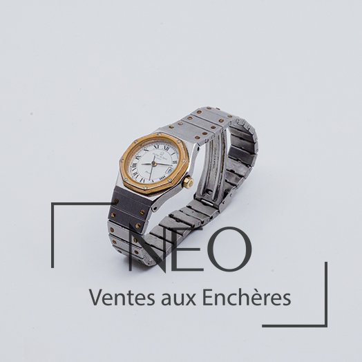 MICHEL HERBELIN montre de dame à quartz, bracelet acier